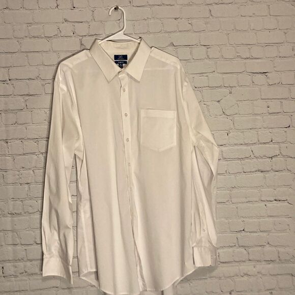 George Slim Fit Size 2XL (50-52) White Dress Shirt - Picture 1 of 2